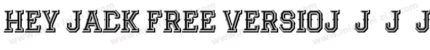 Hey Jack Free Versio字体转换